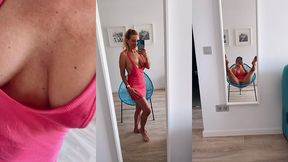 coucou les zamours ♥hier matin a ibiza avec ma petite tenue rose ♥je ...