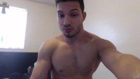 Dildo Deepthroater Sucks Dildo and Fucks Himself
