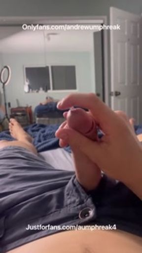 Verbal bate shooting ropes in my bed