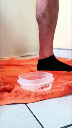 Young straight man loves to play with his anus