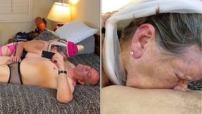 Granny Jeannie: Sucking Major Nelson�s Cock