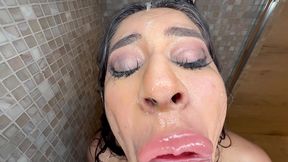 pee with horny mila milkshake 💦