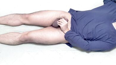 Мастурбація в моїй кімнаті з Різдвом і новим роком Масивна еякуляція