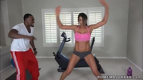 Makayla Cox came to get a real workout with BBC Rome Major