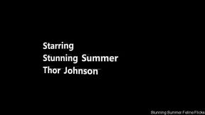 stunning summer - bearded foot worship