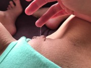 It hurts me to touch her! My Wet Pussy Covered In Slime - She Cum So Sensually! IncredibleGirl