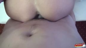 german scout - skinny milf stella-star seduce to fuck and facial by stranger