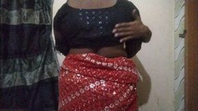 Deshi real husband wife full romance time  with sarreee