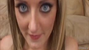 Sophie Dee mesmerizes with blonde allure in a daring interracial anal romp