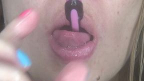 Hot and Wet Toothbrush Show!!