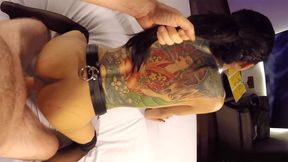 Big fake tits Asian shemale teen is a hot ladyboy who likes fetish anal sex
