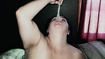Fucks with Condom Sucks Cum Out - REMASTER