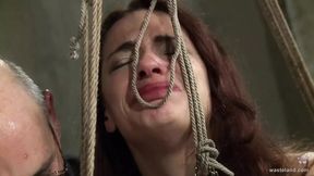 Daddy punishes his suffering slut