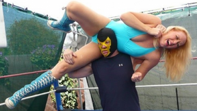 INSULTS, TERRORISM and WRESTLING DESTRUCTION - Amber O&#039;Neal vs American Terrorist