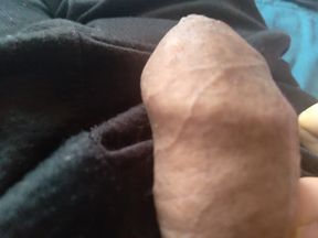 handsome man's cock, very excited at home