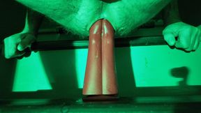 2 Handed Dildo in SloMo