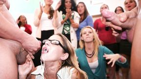 ”Office party with prick craving girls”