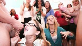 ”Office party with prick craving girls”