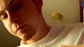 Tattooed Twink Masturbates Hard Before Blasting Massive Cumshot