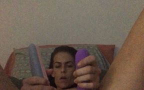 Spinning Out and Using My Toys Like It’s Your Cock