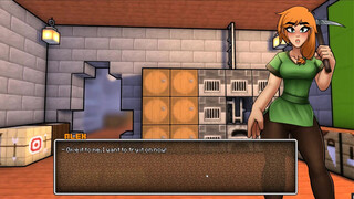 HornyCraft [Minecraft Parody Hentai game PornPlay ] Ep.1 a sexy gold bikini armor for Alex
