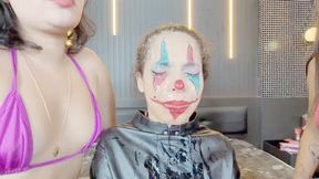 WE HATE CLOWNS AND TODAY WE ARE GOING TO SPIT ON THEM - BY BABE AND THYA FLORES - CLIP 3