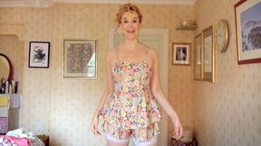 All Pink Clothing Try-On 4K