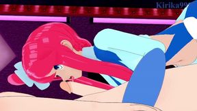 Skyla and I get fierce in a 3D hentai Pokemon room