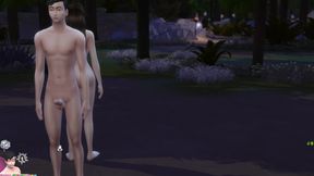 Fucking in the Forest with a Hot Girl