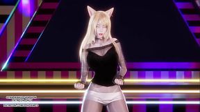 [MMD] Sistar - Touch my body Ahri Sexy Kpop Dance League of Legends Uncensored Hentai 4K
