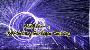 Footishism 1 Foot-sucking Worshiper Training