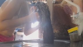 Water, Foam, and Motion.
