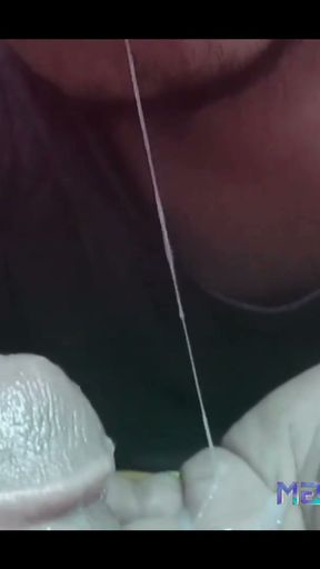 Close up blowjob with cumshot into the mouth   Clip 2