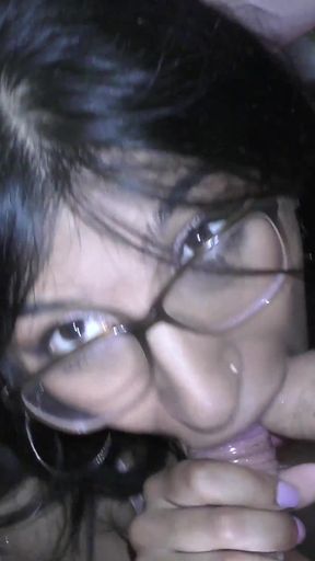 Two Stunning Looking Babes Eating All the Cum From Multiple Dick&#039;s