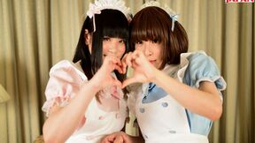 TGIRLJAPAN - Two Cutie Maid Screwed For Fun & Pleasure