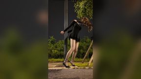 SubnCuff_OutdoorFoot&HandBackCuffedtoPole0706