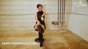 Submissive Boot Licker Get Your Cum Permission From Mistress Lady Julina