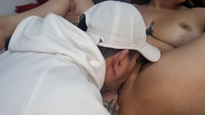 100% real porn with my stepson  He couldn't resist ????