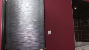 Blonde wife creamed by black bull