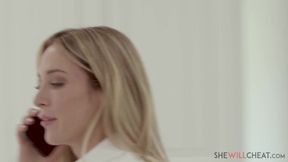 She Will Cheat - Kinky Blonde Aiden Ashley Celebrates Her Anniversary By Fucking Her Private Chef