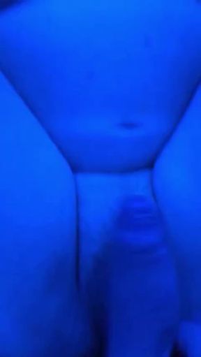 Trans boy shows off thick cock in a solo scene