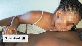 Hot Latina babe with round ass gives a sadistic ride to her man