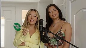 Hot Victor Ray Takes On Linda Lan & Scarlett Alexis In A Steamy Asian Threeway