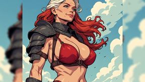 Anime Style Sexy Warrior MILFs
