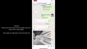 o fetiche dele e me ver com a rola marcando no short - his fetish is to see me with tight shorts, showing the shape of my cock