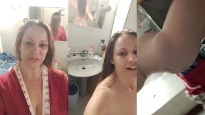 bonne soiree mes loulous. sortie de douche