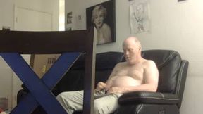 jerking off on couch, Brian Stack.