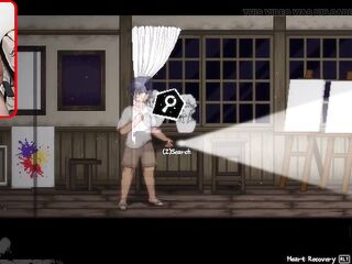 A ghost pianist angel uses my knob to penetrate her ass and.. (Houkago no Onigokko Gameplay5)