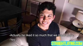 Slutty gay Remo submits to straight stud Ayuns swift ass pouncing