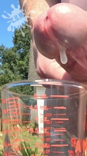 C.U.M.S - Close Up and Motion Slowed - Solo Cumshot #45